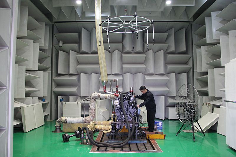 The biggest vehicle noise testing lab in Asia